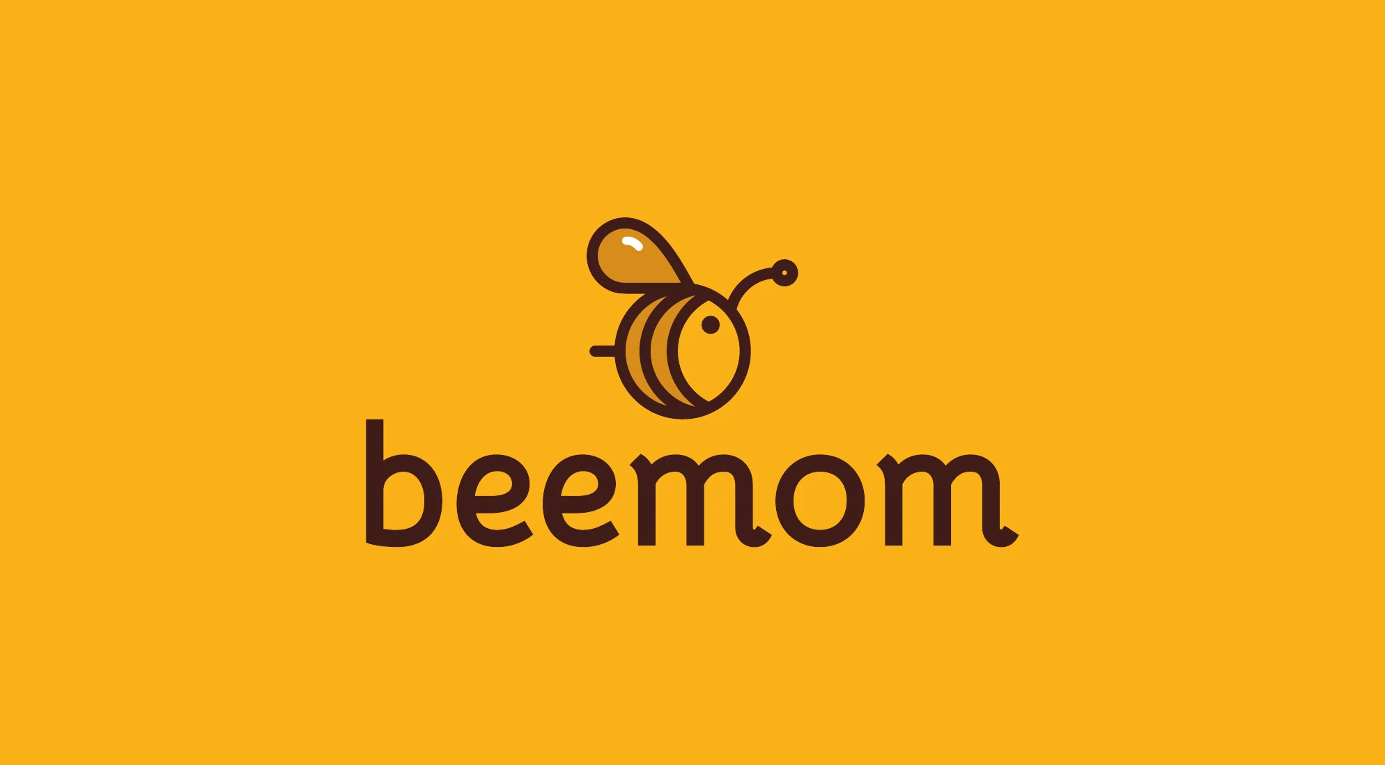 Logotipo da BeeMom sem descrição