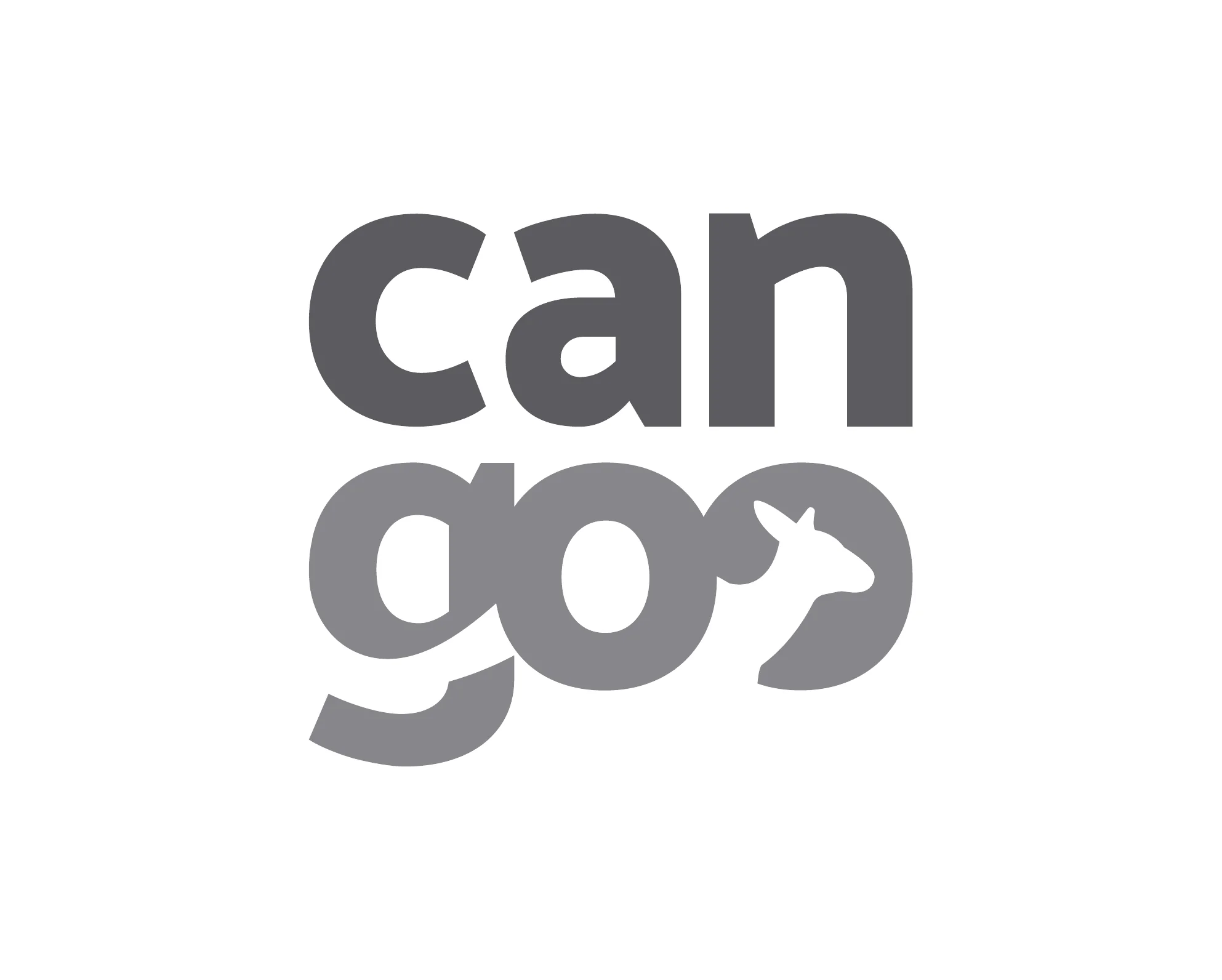 Logotipo da Cangoo em fundo vermelho